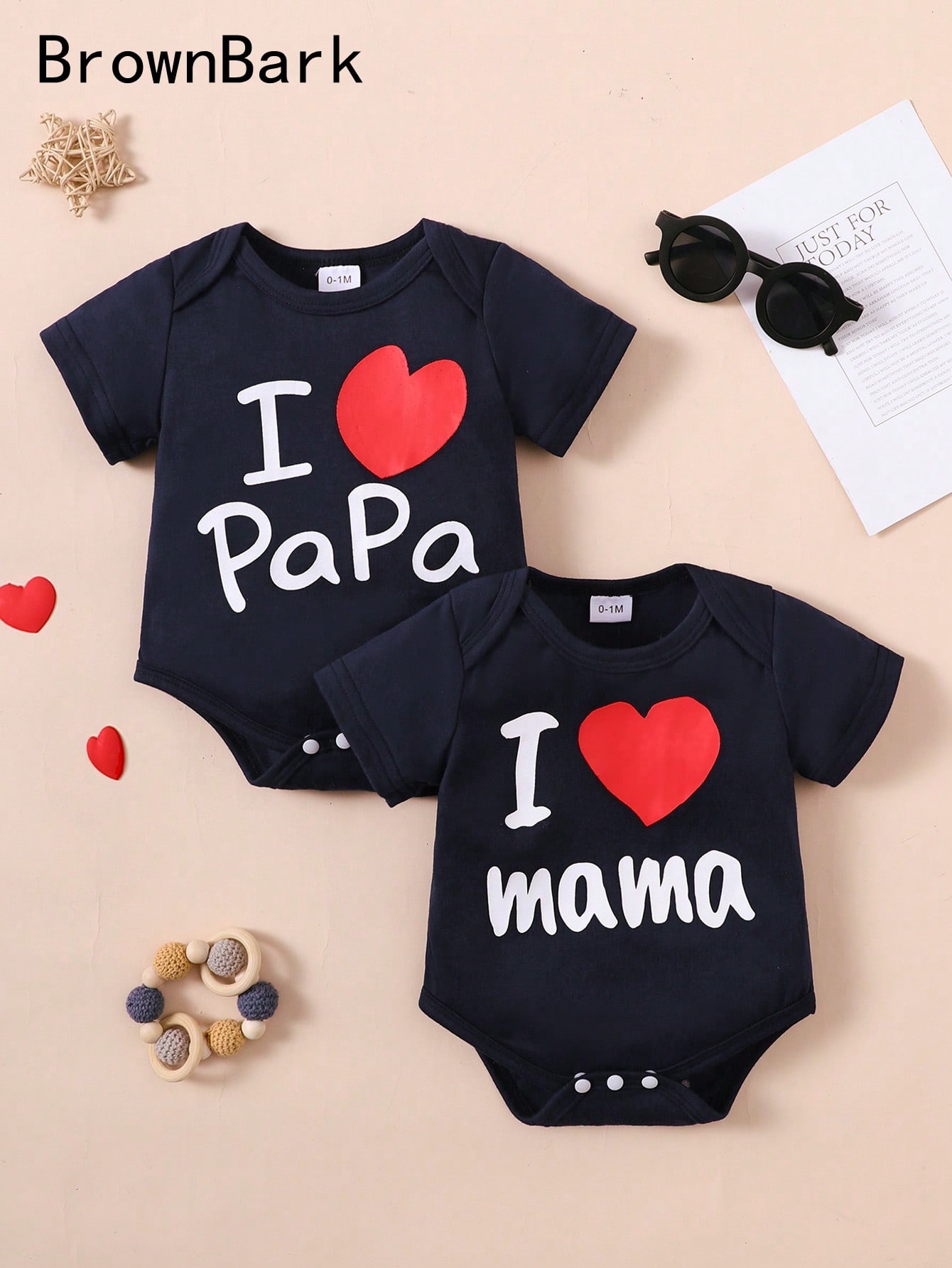 Baby Clothing Brands - Conjunto de 2 piezas, unisex, de