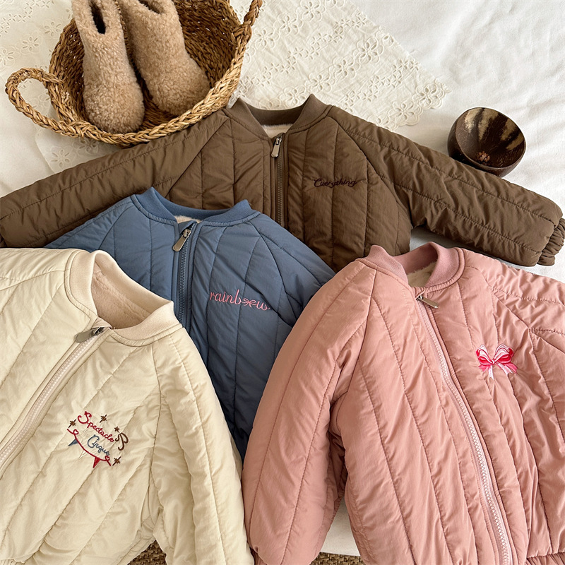 Baby Clothing Industry - Abrigo para niñas 2025 Otoño Invierno