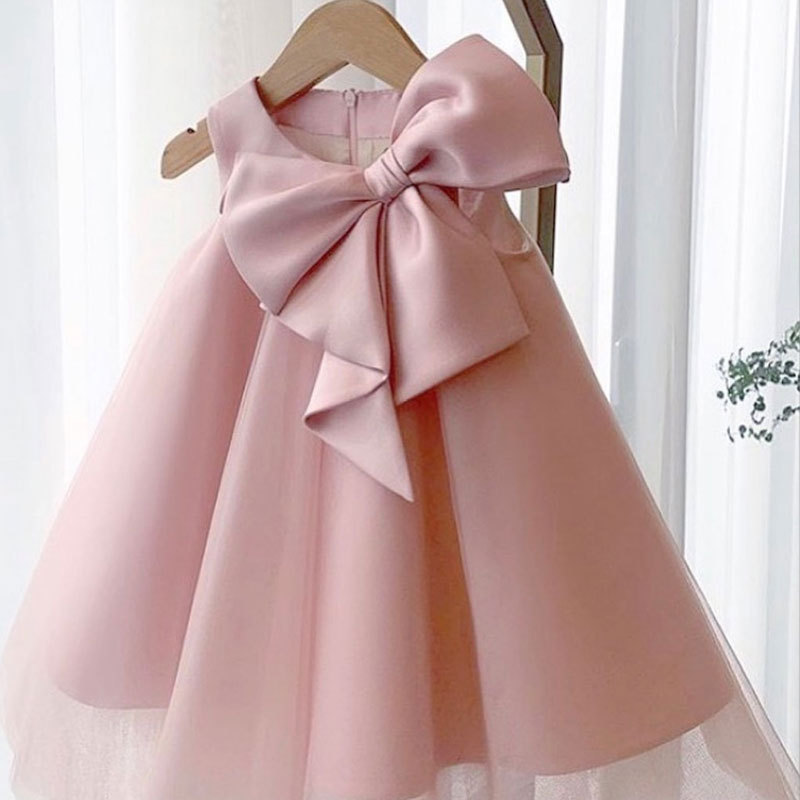 Baby Clothing On Sale - Vestido de verano con lazo grande