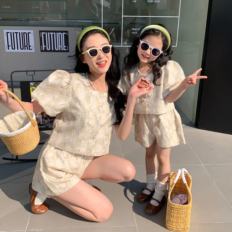 Baby Clothing In Summer - Conjunto de ropa igual para madre