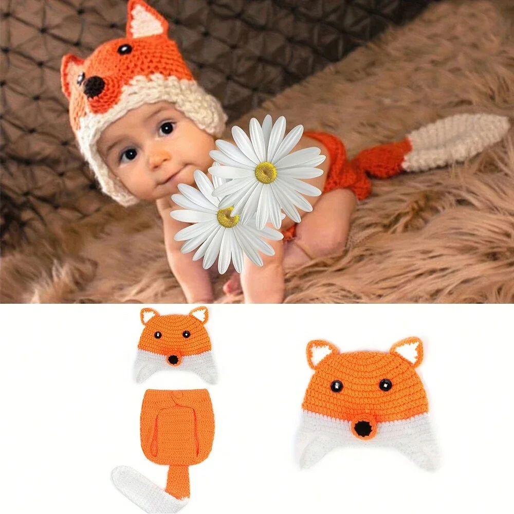 Baby Clothing On Sale - Disfraces de zorro de punto de