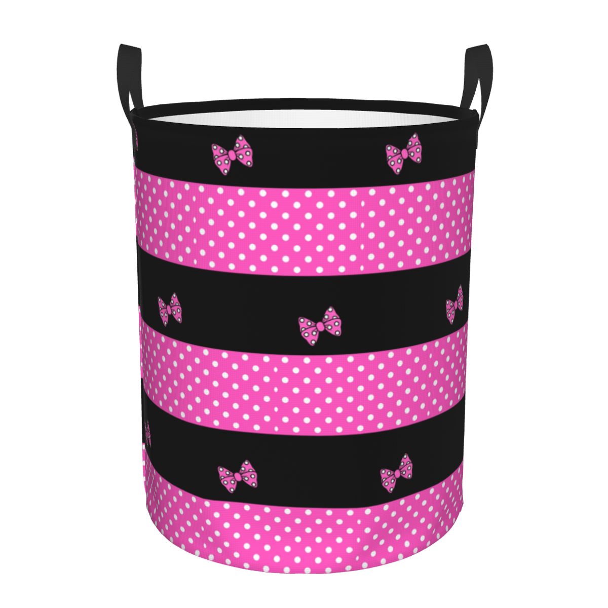 Polkadots de Minnie Rosa perso - Baby Clothing Hamper reseña y precio