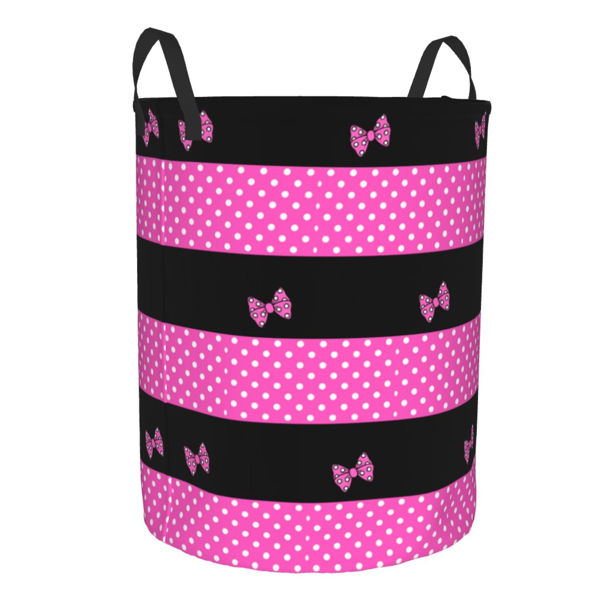 Polkadots de Minnie Rosa perso - Baby Clothing Hamper reseña y precio