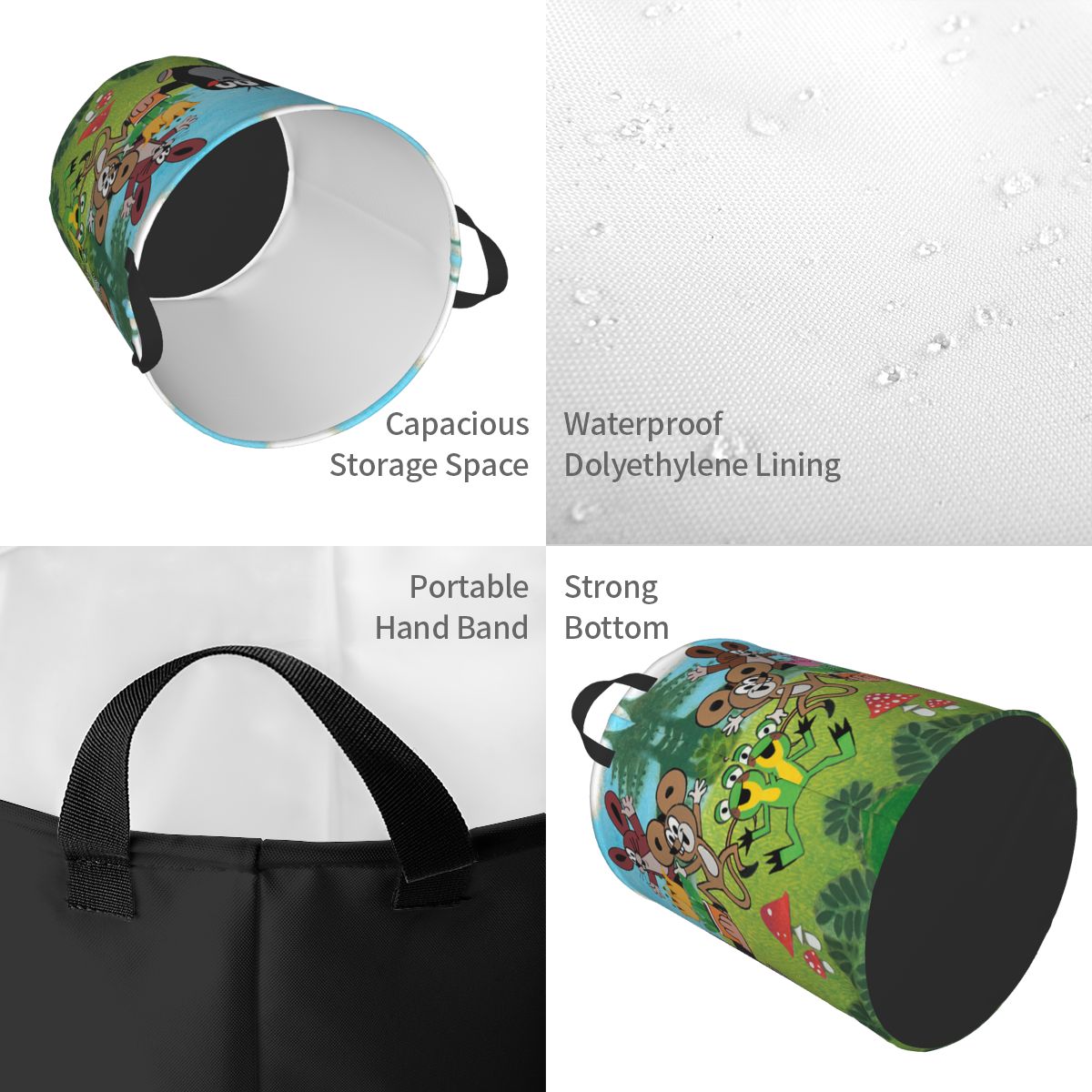 Cesta de lavandería plegable c - Baby Clothing Hamper reseña y precio