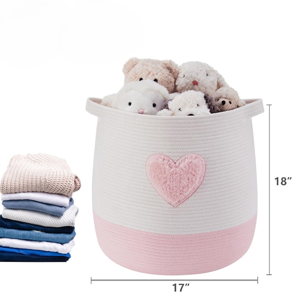 Cesto para la colada rosa para - Baby Clothing Hamper reseña y precio