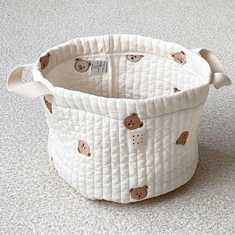 Bolsa de pañales con bordado d - Baby Clothing Hamper reseña y precio